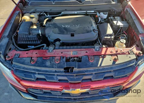 2021 Chevrolet Colorado Lt из США, поврежденный, VIN 1GCGSCENXM1156464